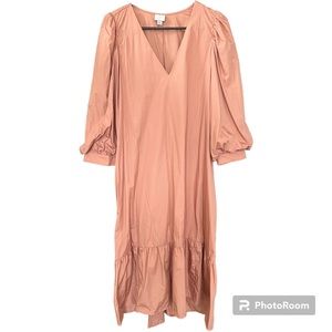 Midi Ruffle Hem Balloon Sleeve “A New Day” by Target